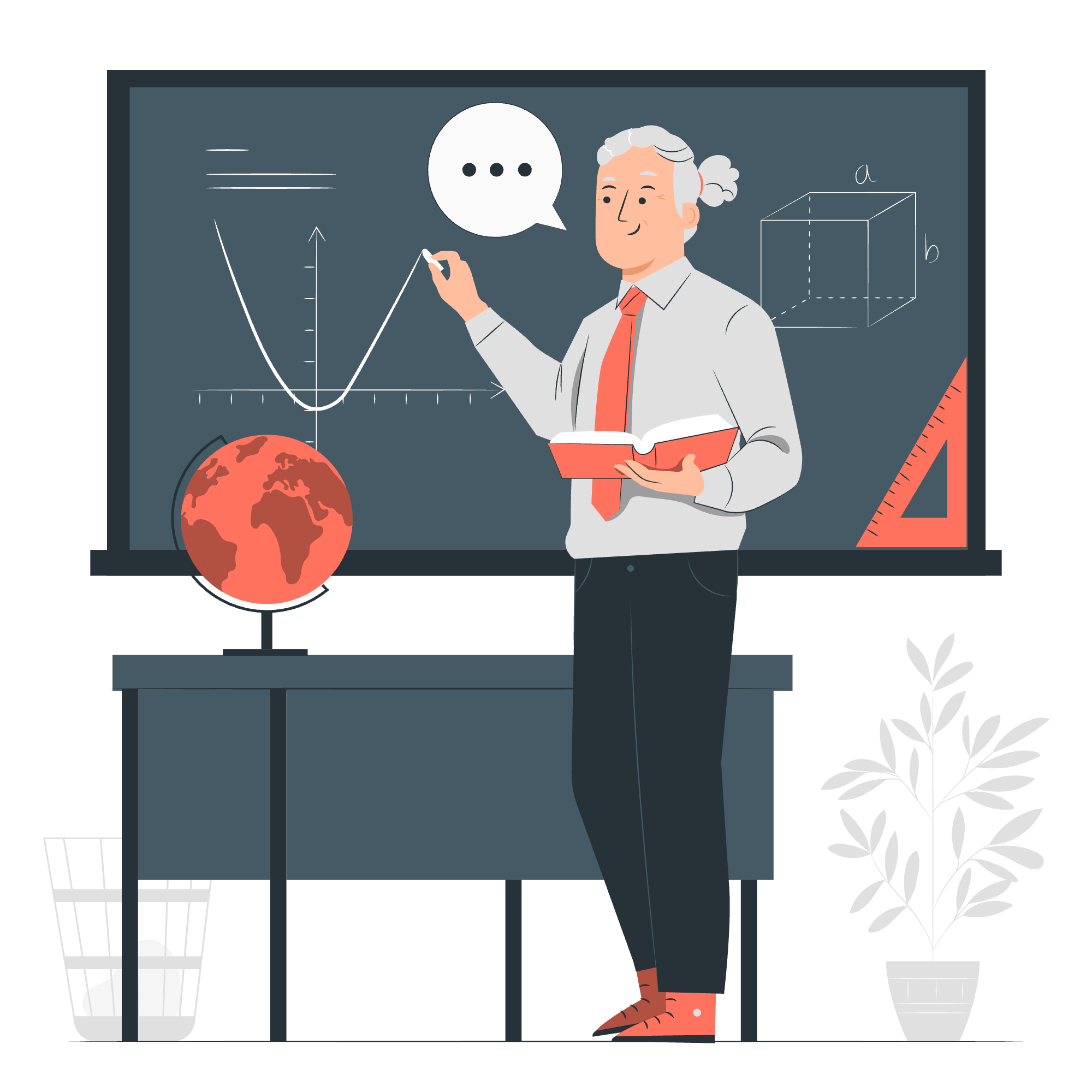 Simple illustration stop identity fraud with ID card and masked figure icon